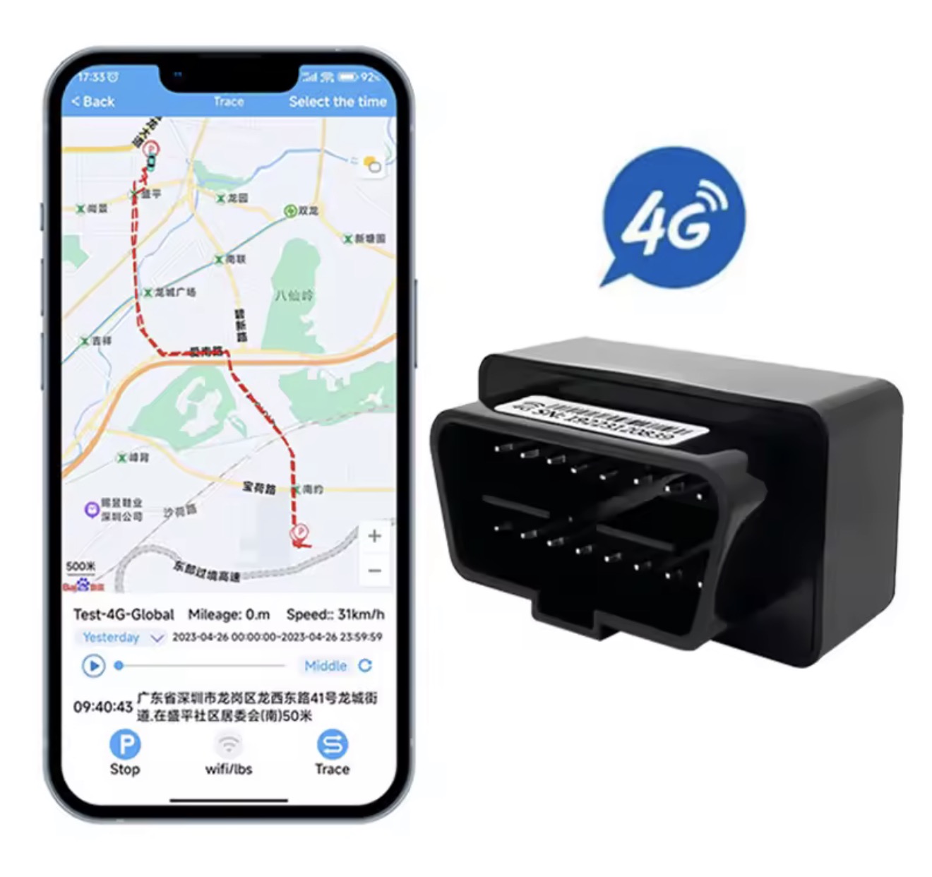 GPS OBD 4G